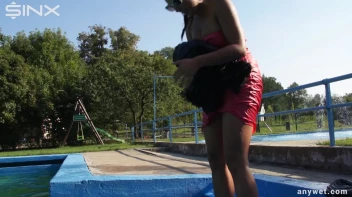 Waterpark Fun For Fully Clothed Brunette Babe Screencap 43 on sinx.preview.netperv.com
