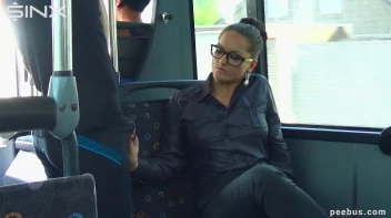 Sporty Stud Pisses Over Girl On The Bus Screencap 9 on sinx.preview.netperv.com