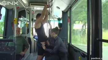 Sporty Stud Pisses Over Girl On The Bus Screencap 10 on sinx.preview.netperv.com