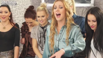 Messy Wrestling: Shiny, Slimy, And Ready To Rip It Up In The Oil!  Classy Babe Throw-Down!! Screencap 37 on sinx.preview.netperv.com