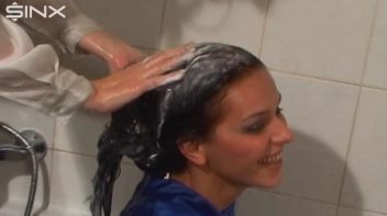 Housemates Enjoy Clothed Bath Shampoo Sessions Screencap 32 on sinx.preview.netperv.com