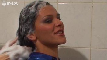 Housemates Enjoy Clothed Bath Shampoo Sessions Screencap 41 on sinx.preview.netperv.com