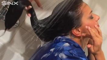 Housemates Enjoy Clothed Bath Shampoo Sessions Screencap 48 on sinx.preview.netperv.com