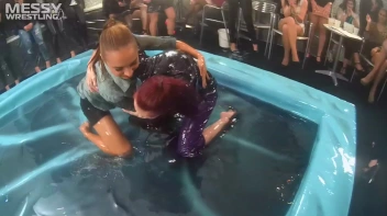 Messy Wrestling: Lost Footage Found!  2 In-Your-Face Oil Matches 4 The Price Of 1! Action Cam Footage! Screencap 64 on sinx.preview.netperv.com