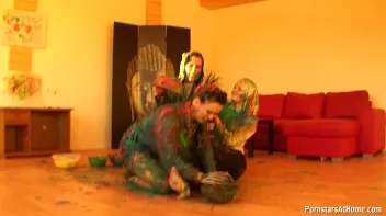 Eurobabes Wet And Messy Paint Party Screencap 55 on sinx.preview.netperv.com