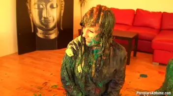 Eurobabes Wet And Messy Paint Party Screencap 58 on sinx.preview.netperv.com