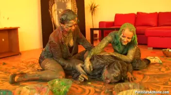 Eurobabes Wet And Messy Paint Party Screencap 73 on sinx.preview.netperv.com