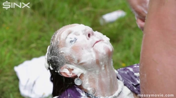 Girls Have Messy Outdoor Whipped Cream Adventure Screencap 117 on sinx.preview.netperv.com