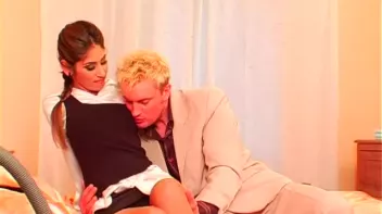 Cleaning Lady Cleans Up His Cum! Screencap 16 on sinx.preview.netperv.com