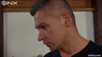 Blonde Gym Babe Dominates With Tickling Screencap 3 on sinx.preview.netperv.com