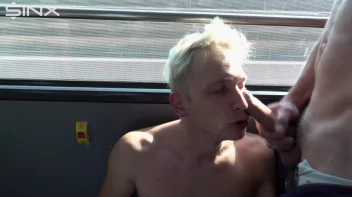 Blonde Twink Enjoys Gay Orgy On A Voyeuristic Bus Screencap 70 on sinx.preview.netperv.com