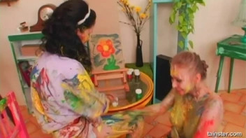 A Very Intense Finger Painting Session Screencap 85 on sinx.preview.netperv.com