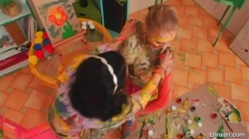 A Very Intense Finger Painting Session Screencap 96 on sinx.preview.netperv.com