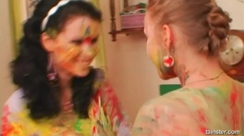 A Very Intense Finger Painting Session Screencap 101 on sinx.preview.netperv.com