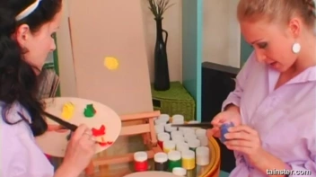 A Very Intense Finger Painting Session Screencap 3 on sinx.preview.netperv.com