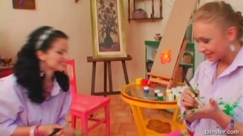 A Very Intense Finger Painting Session Screencap 31 on sinx.preview.netperv.com