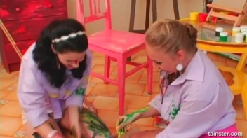 A Very Intense Finger Painting Session Screencap 49 on sinx.preview.netperv.com