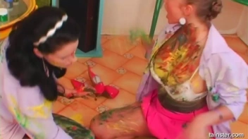 A Very Intense Finger Painting Session Screencap 58 on sinx.preview.netperv.com