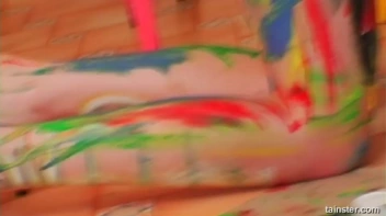 A Very Intense Finger Painting Session Screencap 73 on sinx.preview.netperv.com