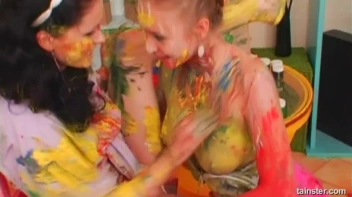 A Very Intense Finger Painting Session Screencap 81 on sinx.preview.netperv.com