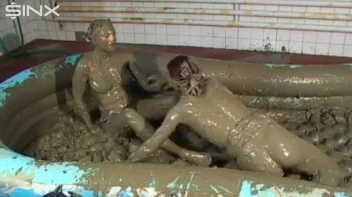 WAM Babes Catfight And Wrestle In The Mud Screencap 54 on sinx.preview.netperv.com