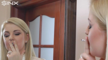 Mirror Image Smoking Seduction Screencap 22 on sinx.preview.netperv.com