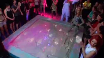 Teeny Bikini Mud Pit Battle Screencap 2 on sinx.preview.netperv.com