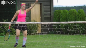 Tennis Girls Catfight and Get Soaking Wet - Cam 2 Screencap 9 on sinx.preview.netperv.com