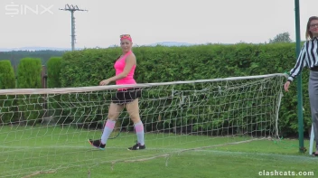 Tennis Girls Catfight and Get Soaking Wet - Cam 2 Screencap 1 on sinx.preview.netperv.com