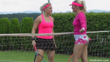 Tennis Girls Catfight and Get Soaking Wet - Cam 2 Screencap 10 on sinx.preview.netperv.com