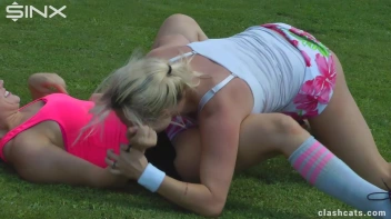 Tennis Girls Catfight and Get Soaking Wet - Cam 2 Screencap 25 on sinx.preview.netperv.com