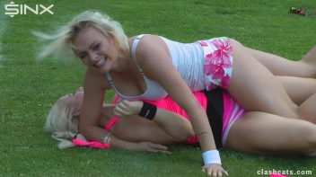 Tennis Girls Catfight and Get Soaking Wet - Cam 2 Screencap 27 on sinx.preview.netperv.com