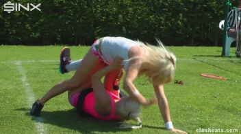 Tennis Girls Catfight and Get Soaking Wet - Cam 2 Screencap 32 on sinx.preview.netperv.com