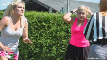 Tennis Girls Catfight and Get Soaking Wet - Cam 2 Screencap 46 on sinx.preview.netperv.com