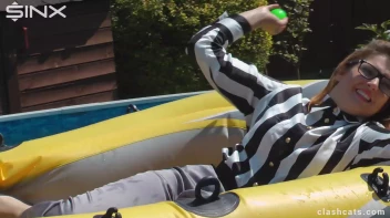 Tennis Girls Catfight and Get Soaking Wet - Cam 2 Screencap 52 on sinx.preview.netperv.com