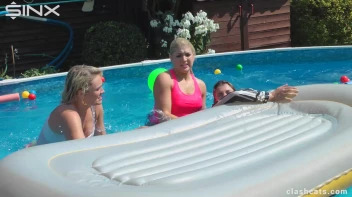 Tennis Girls Catfight and Get Soaking Wet - Cam 2 Screencap 66 on sinx.preview.netperv.com