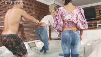 Ripping Through The Dirty Denim Duo In Wetlook Heat! Screencap 22 on sinx.preview.netperv.com