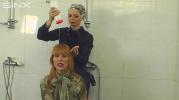 Gorgeous Girls Wash And Lather Their Hair Screencap 25 on sinx.preview.netperv.com