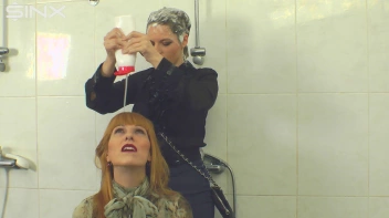 Gorgeous Girls Wash And Lather Their Hair Screencap 29 on sinx.preview.netperv.com