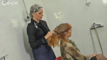 Gorgeous Girls Wash And Lather Their Hair Screencap 30 on sinx.preview.netperv.com