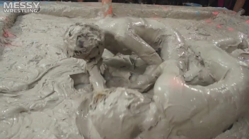 Messy Wrestling: Shiny Babes Brawl Hard In The Mud - Topless Take-Down!! Screencap 77 on sinx.preview.netperv.com