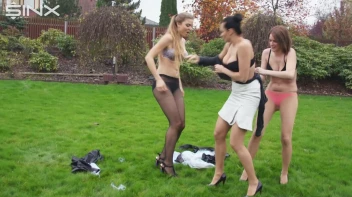 Clothes Ripping Catfight For Stunning Trio Screencap 16 on sinx.preview.netperv.com