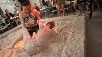 Double Match Mud Wrestling Event Screencap 6 on sinx.preview.netperv.com