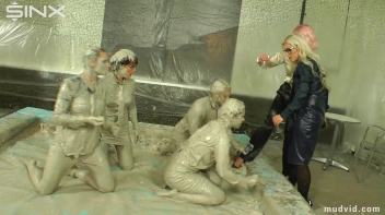 Wet and Messy Mud Wrestling Screencap 14 on sinx.preview.netperv.com