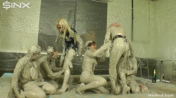 Wet and Messy Mud Wrestling Screencap 32 on sinx.preview.netperv.com