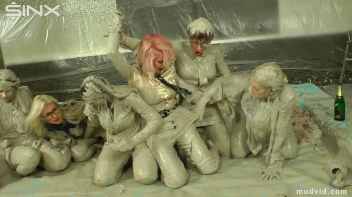 Wet and Messy Mud Wrestling Screencap 41 on sinx.preview.netperv.com