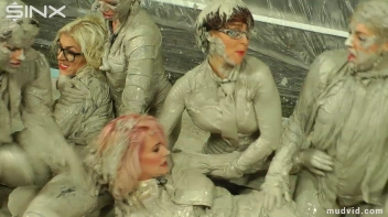 Wet and Messy Mud Wrestling Screencap 51 on sinx.preview.netperv.com