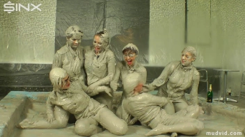 Wet and Messy Mud Wrestling Screencap 54 on sinx.preview.netperv.com