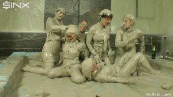 Wet and Messy Mud Wrestling Screencap 55 on sinx.preview.netperv.com