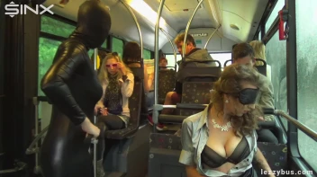 Latex Wearing Lesbian Sluts Get Crazy On The Bus Screencap 19 on sinx.preview.netperv.com